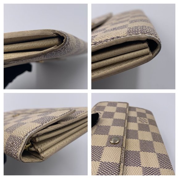 Authentic Louis Vuitton DA White Long Wallet - Picture 12 of 15